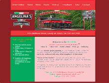 Tablet Screenshot of angelinaslowell.com